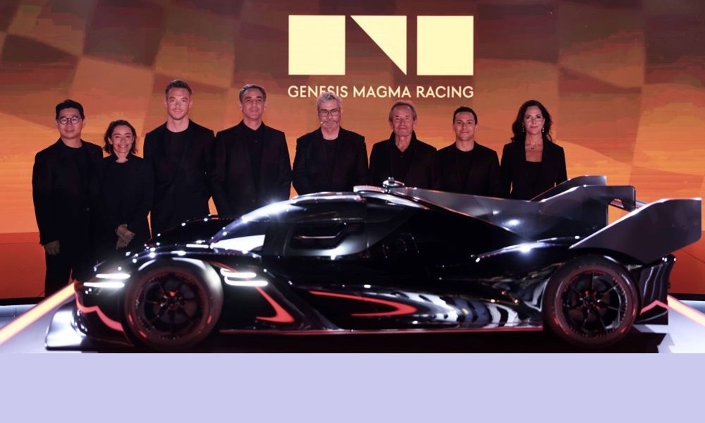 Genesis Magma Racing team and car