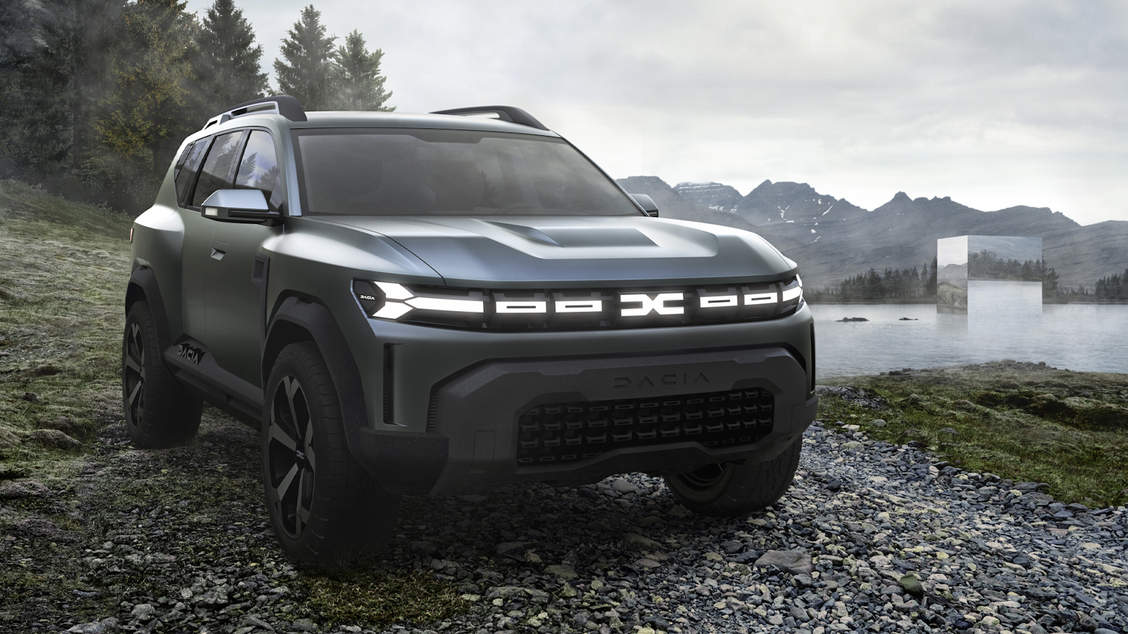 Dacia Bigster concept SUV front view