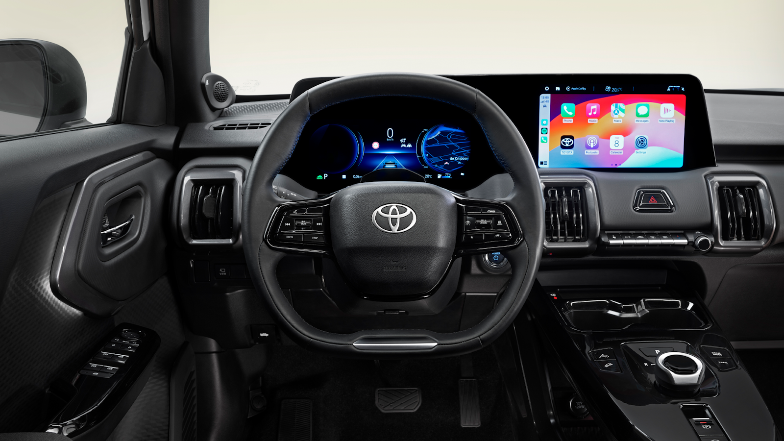 Toyota Urban Cruiser dashboard view