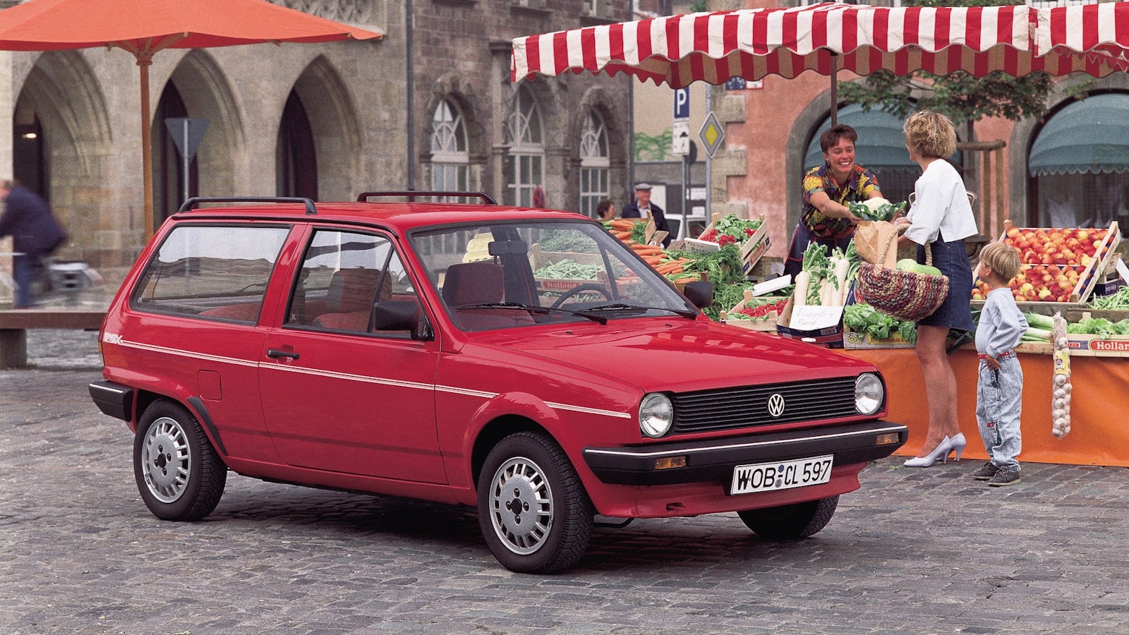 Red VW Golf GTI