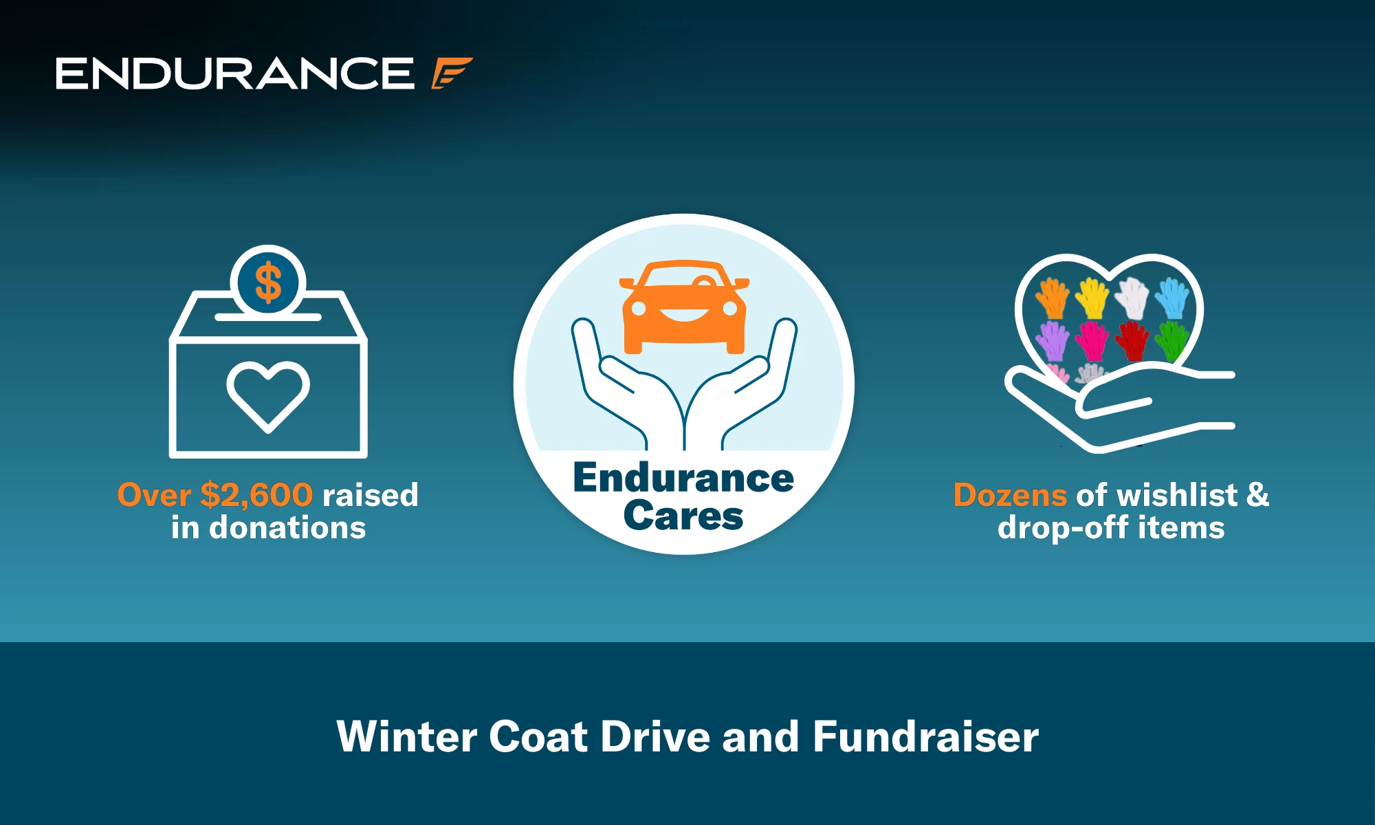 Winter coat donation drive