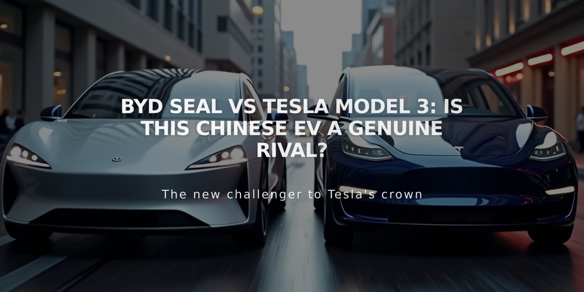 BYD Seal vs Tesla Model 3: Is This Chinese EV a Genuine Rival?