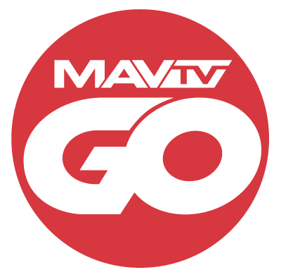 MAVTV GO red circular logo