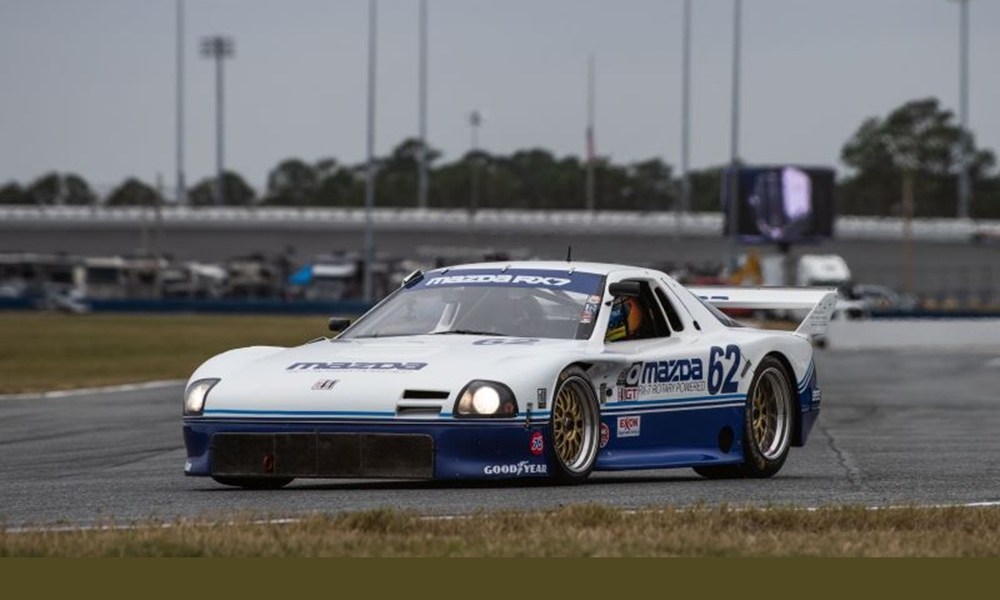 Mazda race car at Daytona