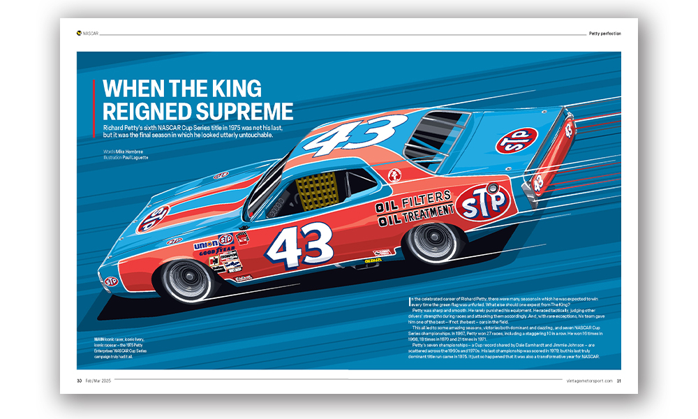 Richard Petty's blue #43 Plymouth