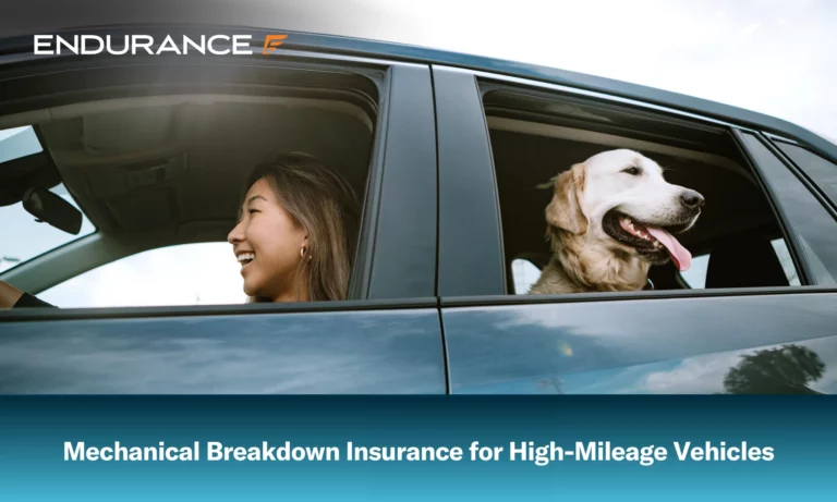 Mechanical breakdown coverage for high-mileage vehicles