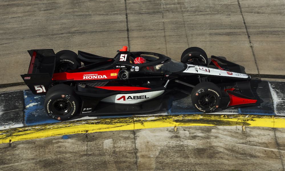 IndyCar #51 testing at Sebring