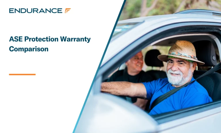 Man in vehicle with ASE warranty