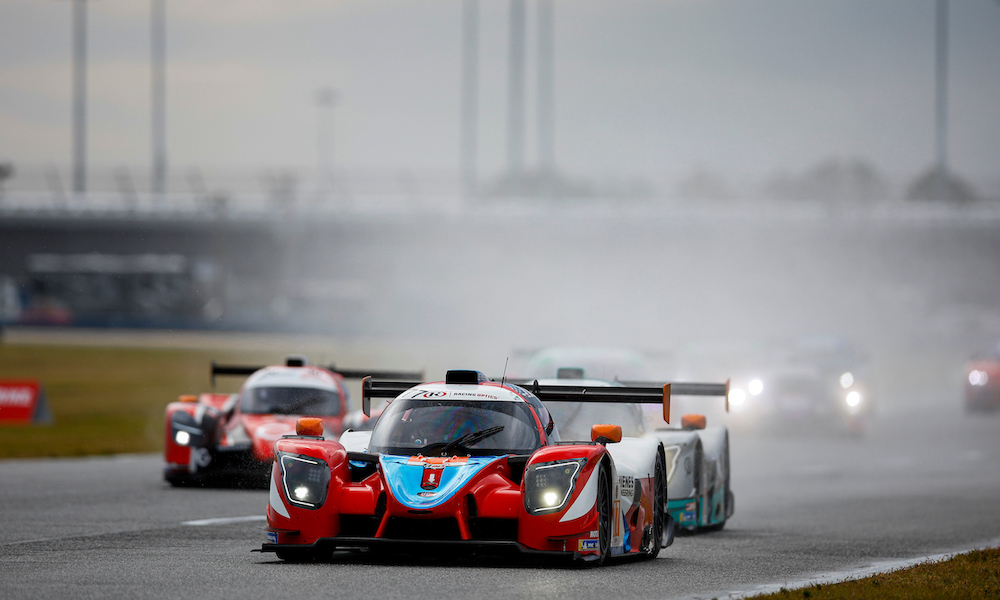 IMSA race cars at Daytona