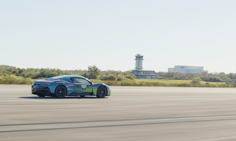 Maserati MC20 at Cape Canaveral