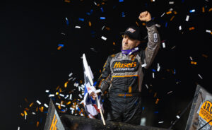 Race car driver David Gravel