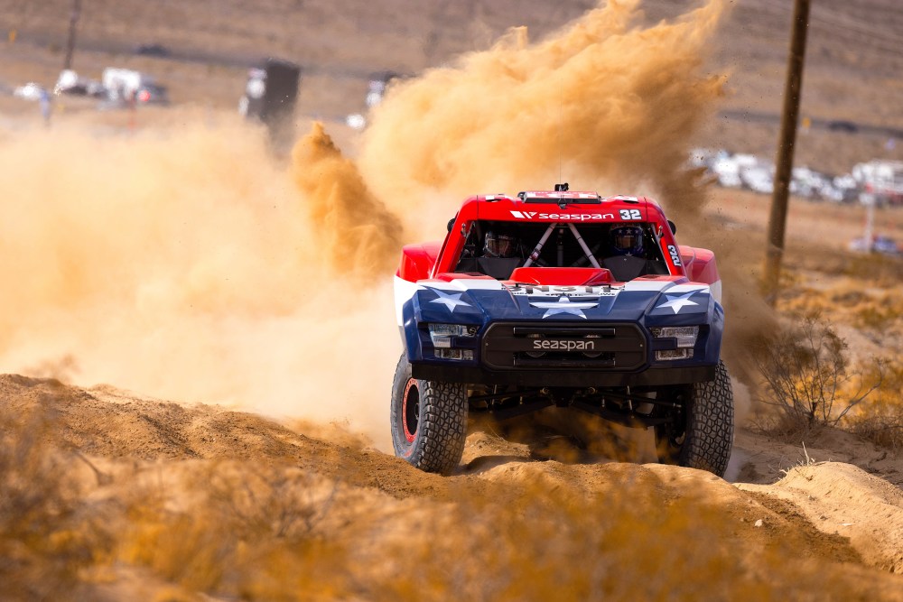 Ryan Arciero racing in Mint 400